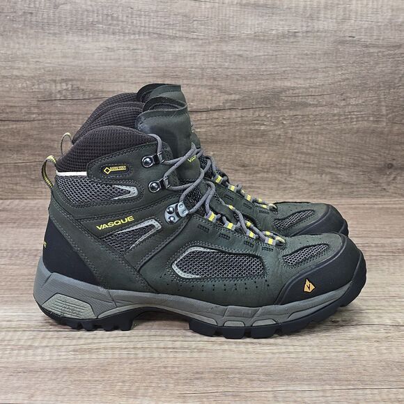 Vasque Breeze 2.0 Gore-Tex Men's Size 11M Green Leather Hiking Boots (7480M) - Picture 1 of 10